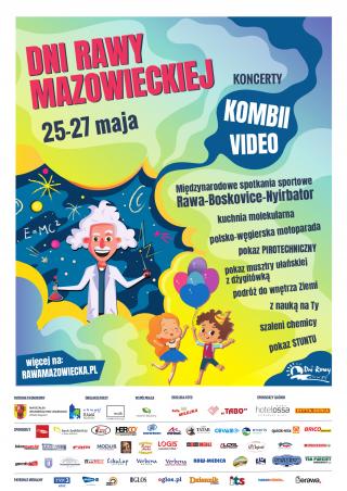 Plakat dni Rawy Mazowieckiej 2018