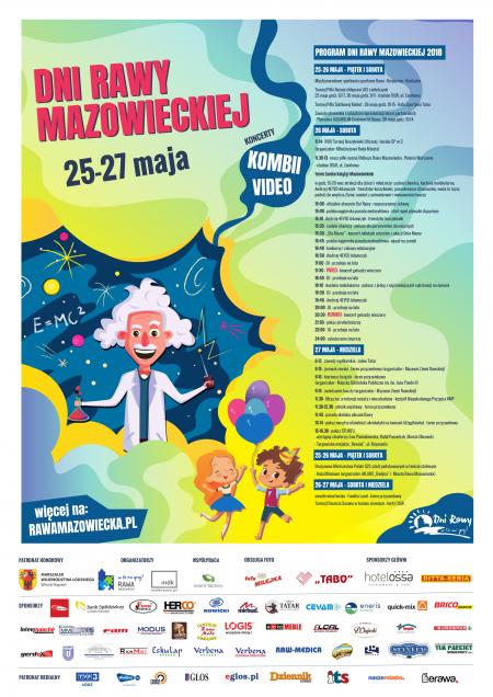 Plakat Dni Rawy Mazowieckiej